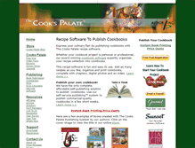 Tablet Screenshot of cookspalate.com